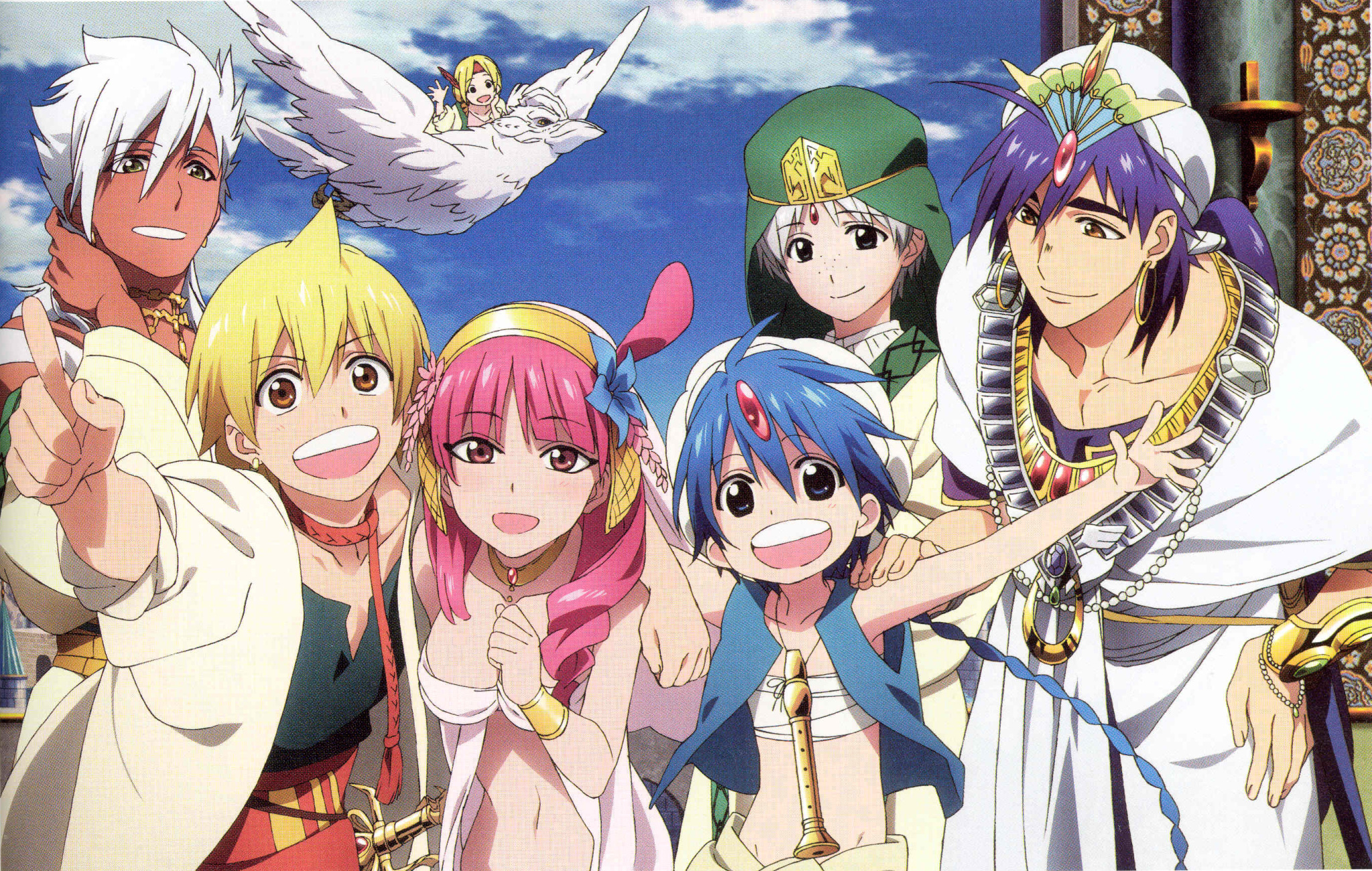 Opening Ending Anime Ost Magi The Labyrinth Of Magic Ostani Me